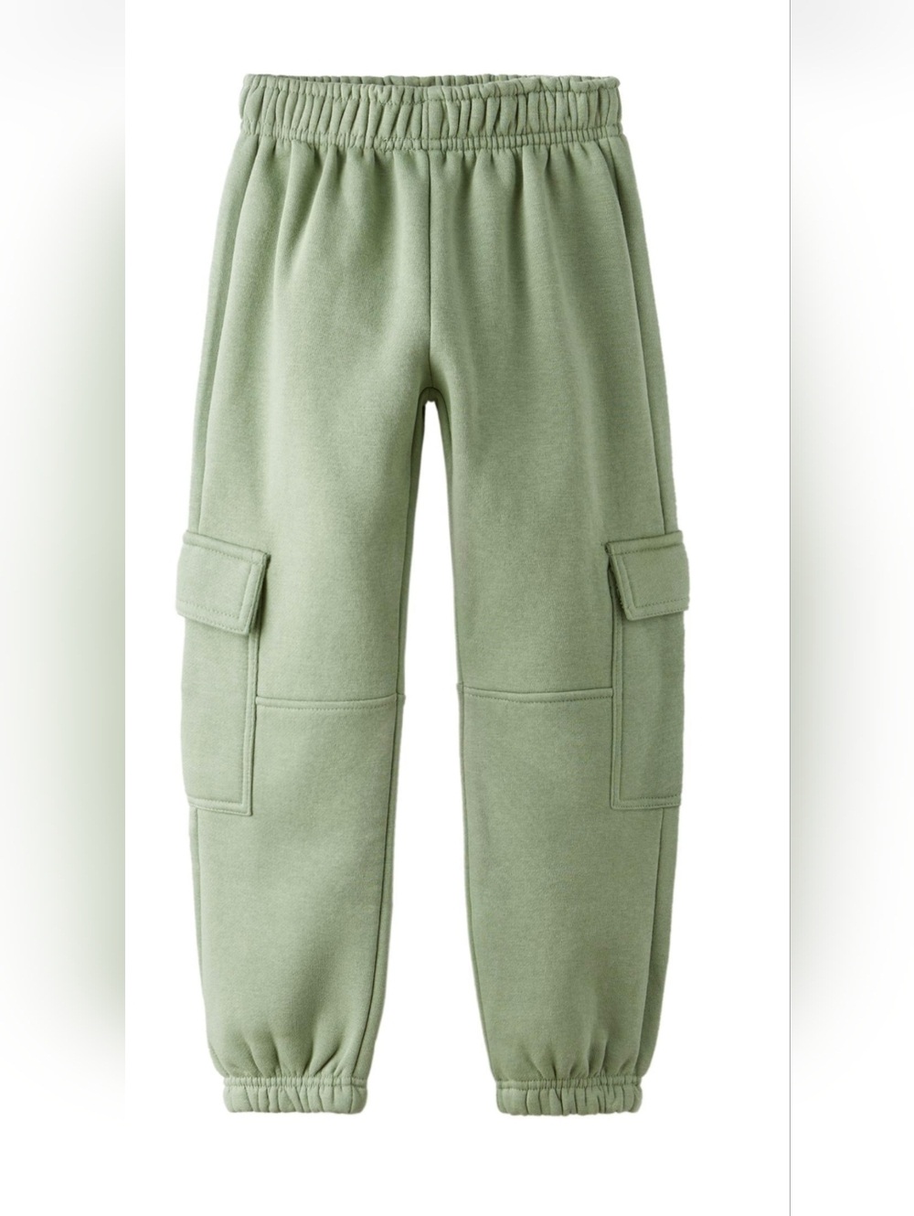 Zara Kids Olive Green Cargo Joggers